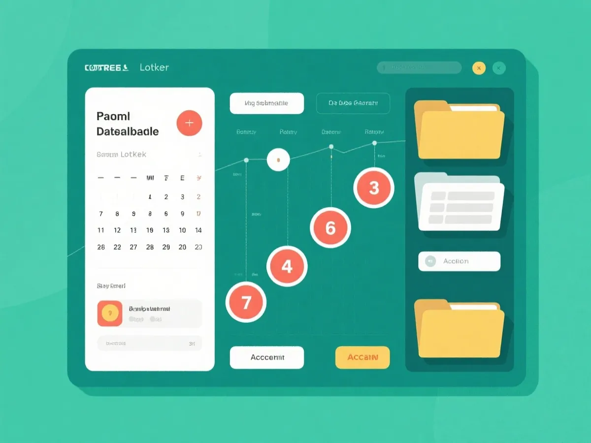 开奖时间与结果查询示意图