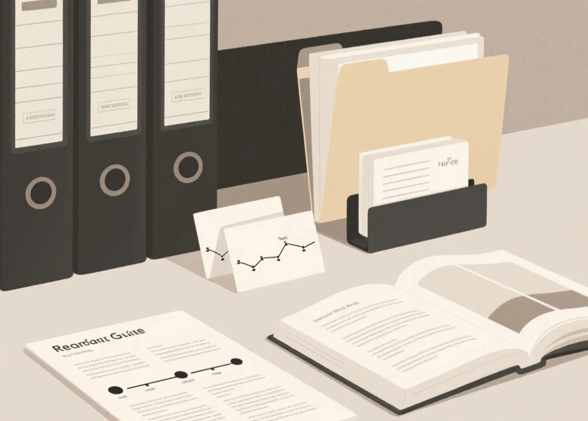 历史记录与规则阅读路径示意图